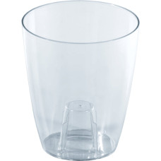 Prosperplast Puķu pods orhidejām Coubi 18x16cm, 2.4L, caurspīdīgs