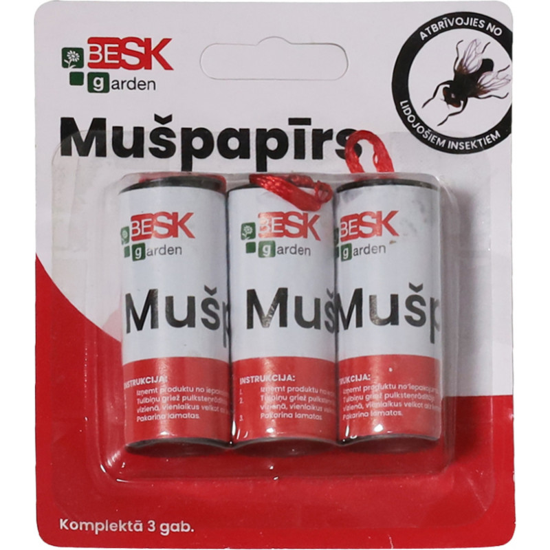Besk Mušpapīrs kompl.3gb