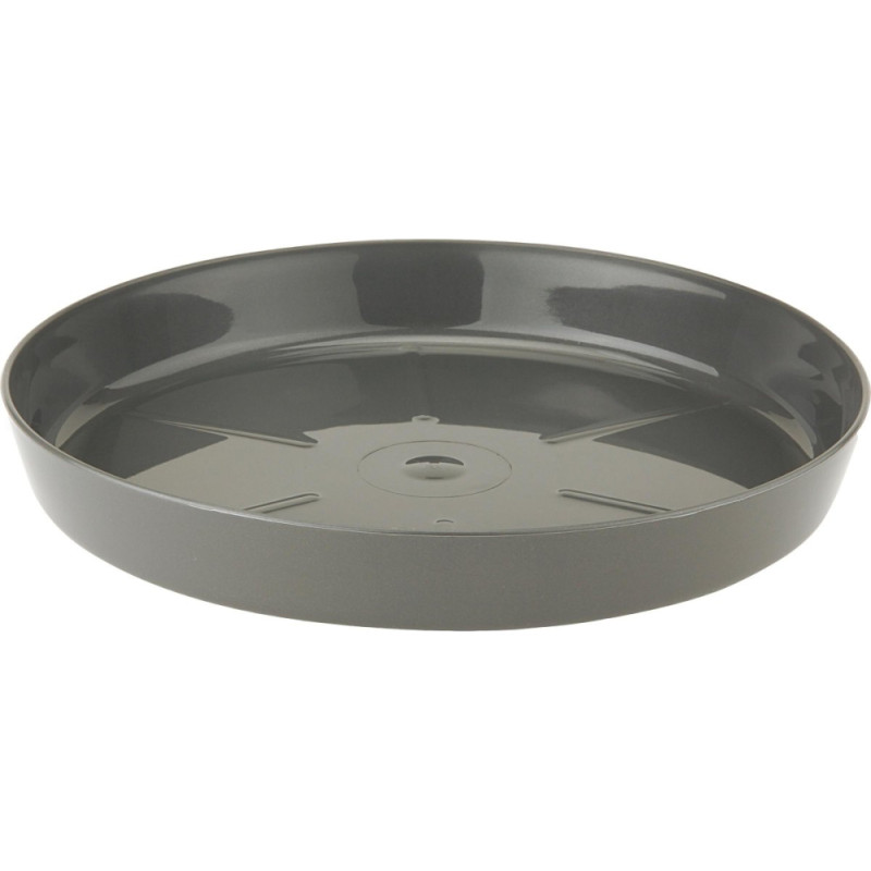 Lamela Paliktnis puķu podam 170mm, antracīts