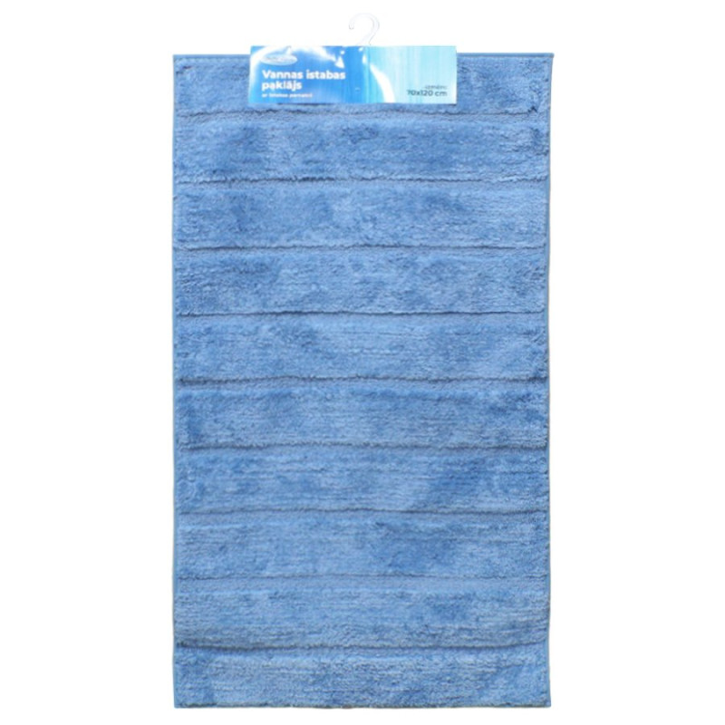 Baltic Aqua Vannas istabas paklājiņš 70x120cm Rino, zils