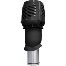 Vilpe gaisa pievades jumtiņš Intake 160P/IS/500, melns