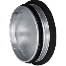 Europlast izolēts gala nosegs metāla, Ø160mm ar gumijām, izolācija 9mm