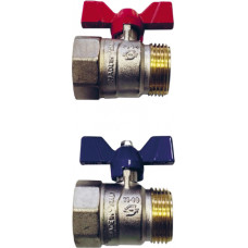 Purmo lodveida vārstu komplekts, taisns 1' MF