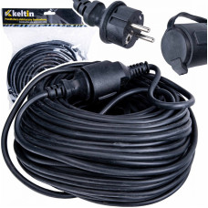 Geko Būvniecības vietas pagarināšanas kabelis 30m, Keltin, K00222, IP44, 3x2.5 mm²