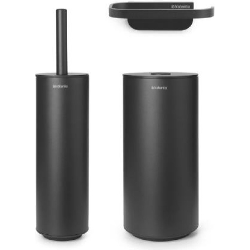 Brabantia tualetes piederumu komplekts MindSet, mineral infinite grey