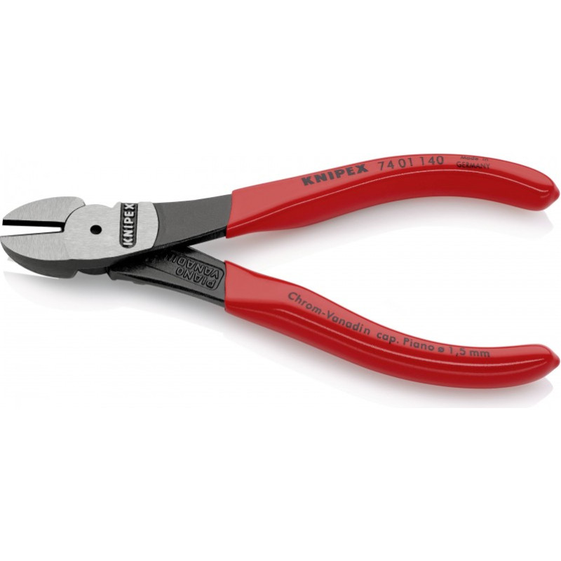 Knipex Didelės svertinės jėgos kirpimo replės KNIPEX 7401140