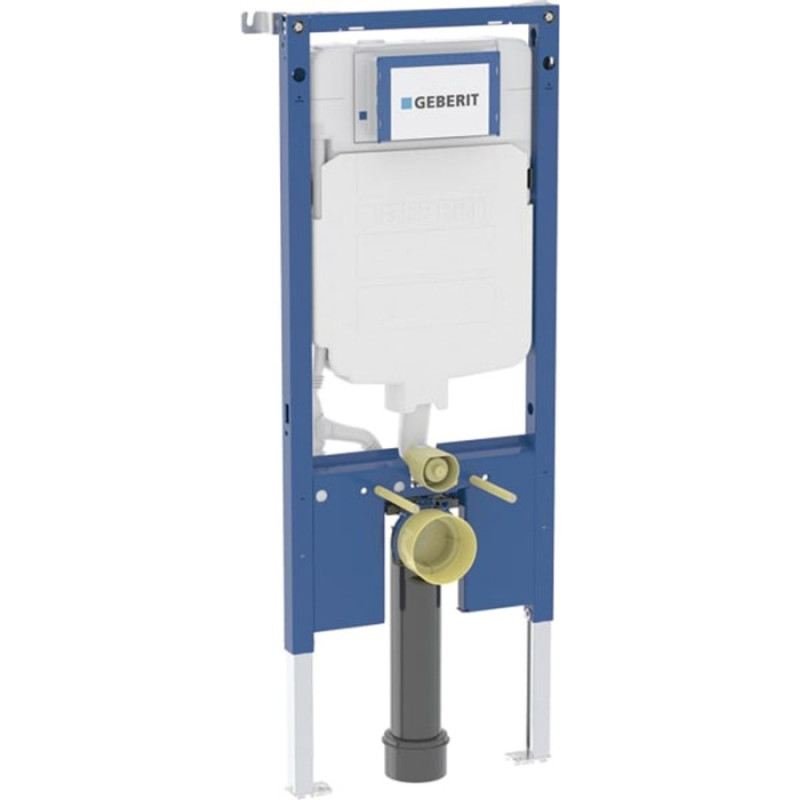 Geberit Duofix elements sienas tualetes podam, 114 cm, ar Sigma 8 cm zemapmetuma skalojamo tvertni - gab.