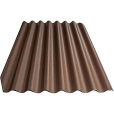 Eternit Cementa viļņotā jumta loksne Eternit Agro L 1750x1130mm, brūna - gab