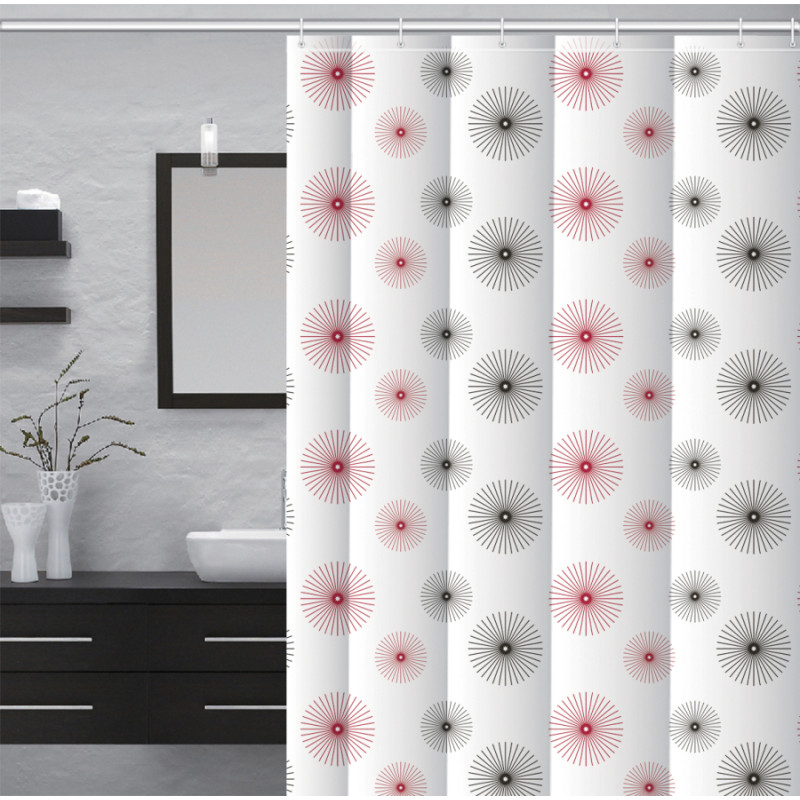 Baltic Aqua Dušas aizkars 180x180cm 100% PEVA