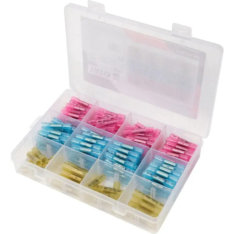 Yato Ūdensnecaurlaidīgu Termocauruļu Komplekts 0.25-6mm² (200gab.) YT-81461 YATO