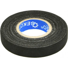 Geko Auduma izolācijas lente kabeļu saišķiem, elastīga un izturīga, 15mm x 15m, G01389, GEKO