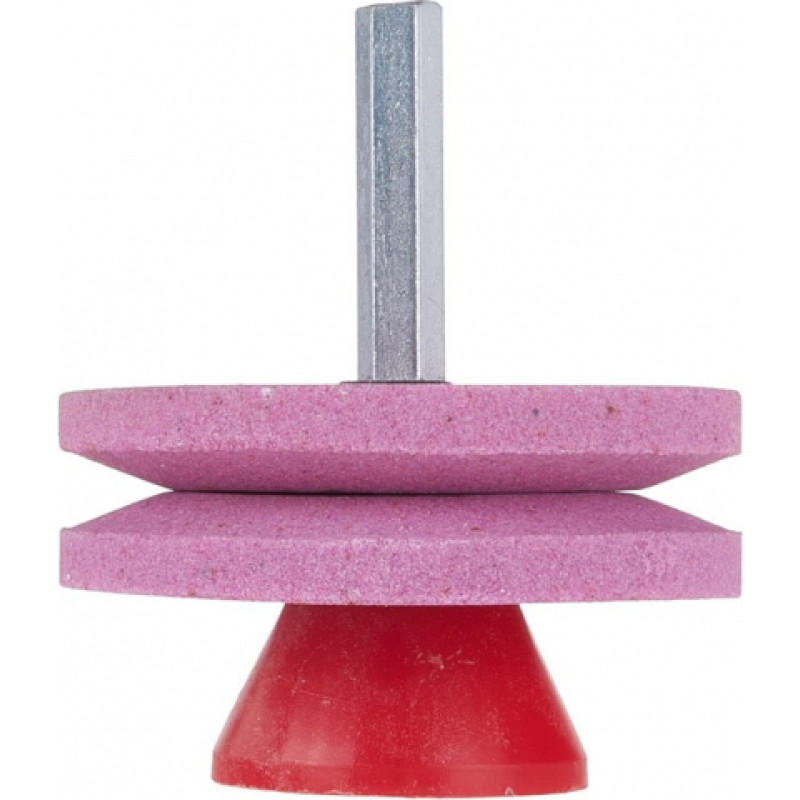 Geko Zāles pļāvēja asmeņu asinātājs, 2x53mm HEX stiprinājums urbjmašīnai, G83061, GEKO