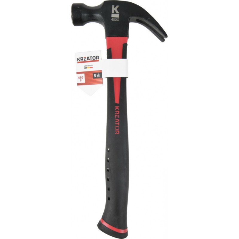 Kreator Āmurs ar naglu vilcēju, stiklašķiedras kāts 450g KREATOR KRTH90503