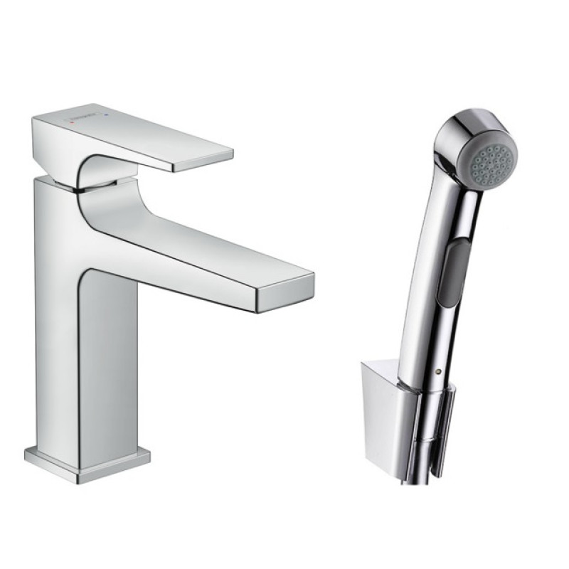 Hansgrohe izlietnes maisītājs Metropol Bidette, hroms