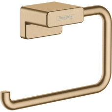 Hansgrohe tualetes papīra turētājs AddStoris Q, brushed bronze