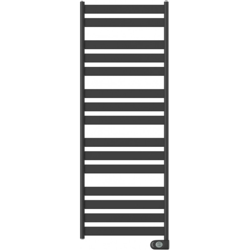 Zehnder elektriskais dvieļu žāvētājs Zeta, 1200x500 mm, Black matt RAL9205