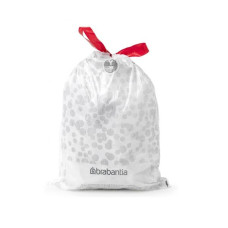 Brabantia atkritumu tvertnes ielikņi Y, 20l,  20 maisi rullītī, balti