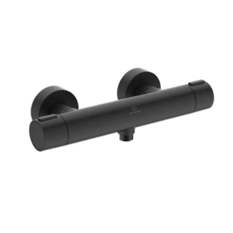 Ideal Standard dušas termostats Ceratherm Alu+, matēts melns