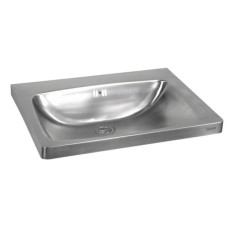 Kwc Aquarotter saimniecības izlietne Suvas, 600x440 mm, ar sifonu un stiprinājumiem, nerūsējošas tērauds