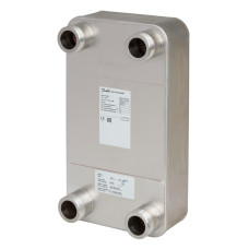 Danfoss mikroplākšņu siltummainis XB52M-2-30/30_2CN_25_S21_2G2, 60 plāksnes, CU+