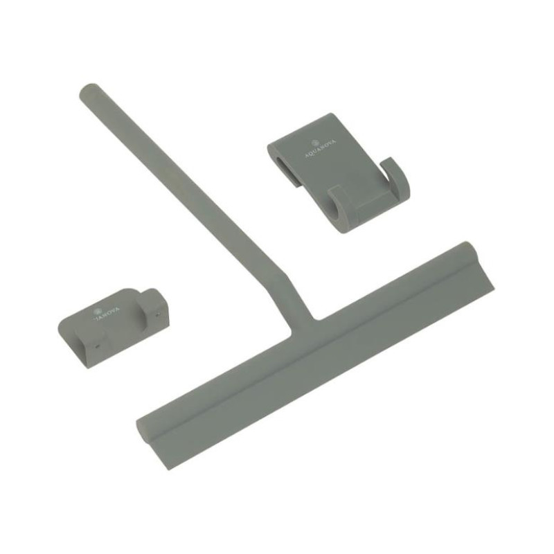 Aquanova stikla tīrāmā slotiņa Arvid, metāls/silikons, forest