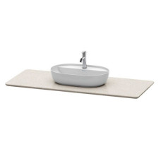 Duravit virsma Luv, 1388x595 mm, quartz stone grey structure