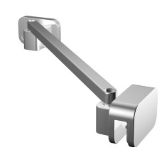 Ravak dušas sienas īsais turētājs Brilliant, hroms