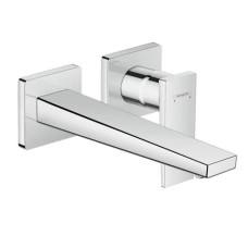 Hansgrohe izlietnes maisītāja Metropol virsapmetuma daļa, 2 MC, iztece 225 mm, no sienas, hroms