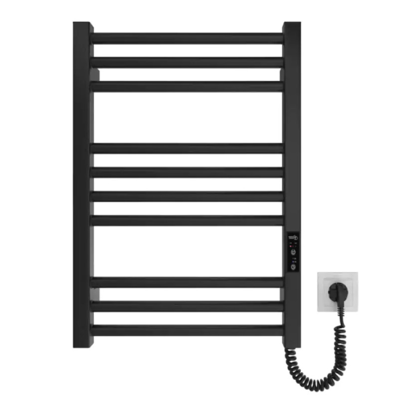 Mario elektriskais dvieļu žāvētājs HF Derby, 570х430 mm, tērauds, matēts melns