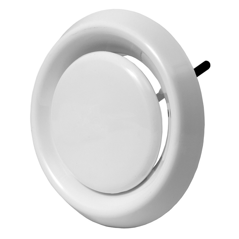 Europlast difuzors plastmasas, Ø150/160mm, ar atsperēm