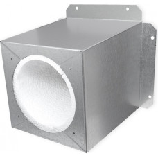 Europlast izolācijas ārsienas pagarinājums, Ø107mm, 150mm, cinkots