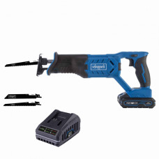 Scheppach Akumulatora zobenzāģis BC-RS280-X, set S, Scheppach