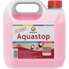 Eskaro Aquastop Professional Būvmaisījumu modificēšanai, betona grīdu un porainu virsmu gruntēšanai, 3L