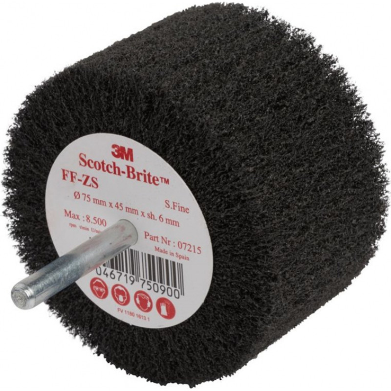 3M FF-ZS birste 75 x 45 x 6 - gab.