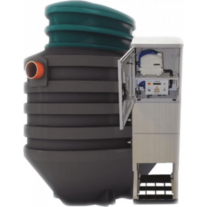 Delfin Bioloģiskā notekūdeņu attīrīšanas iekārta 12RLM Premium MBBR Delfin - gab.