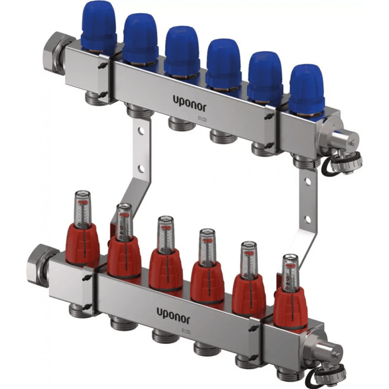 Uponor Vario C sadalītājs FM 6x3/4 Euro - gab.