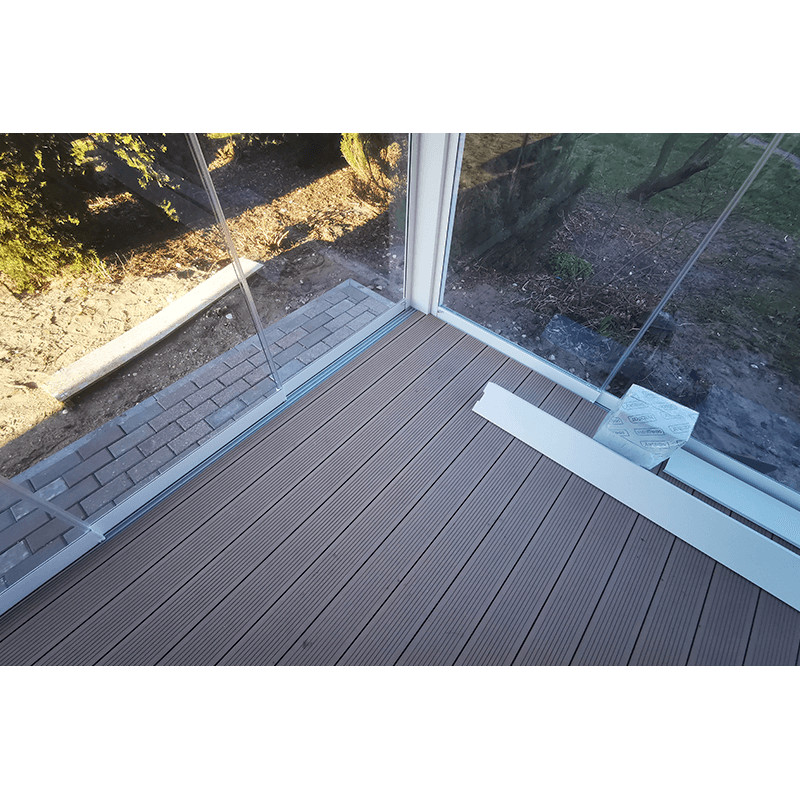 Kompozītmateriāla Terases Dēļi Inowood Premium, Pelēks Antracīts 28x145x4000mm / m