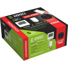 Engo Termostatu komplekts 3 radiatoriem, Balts ar WiFi