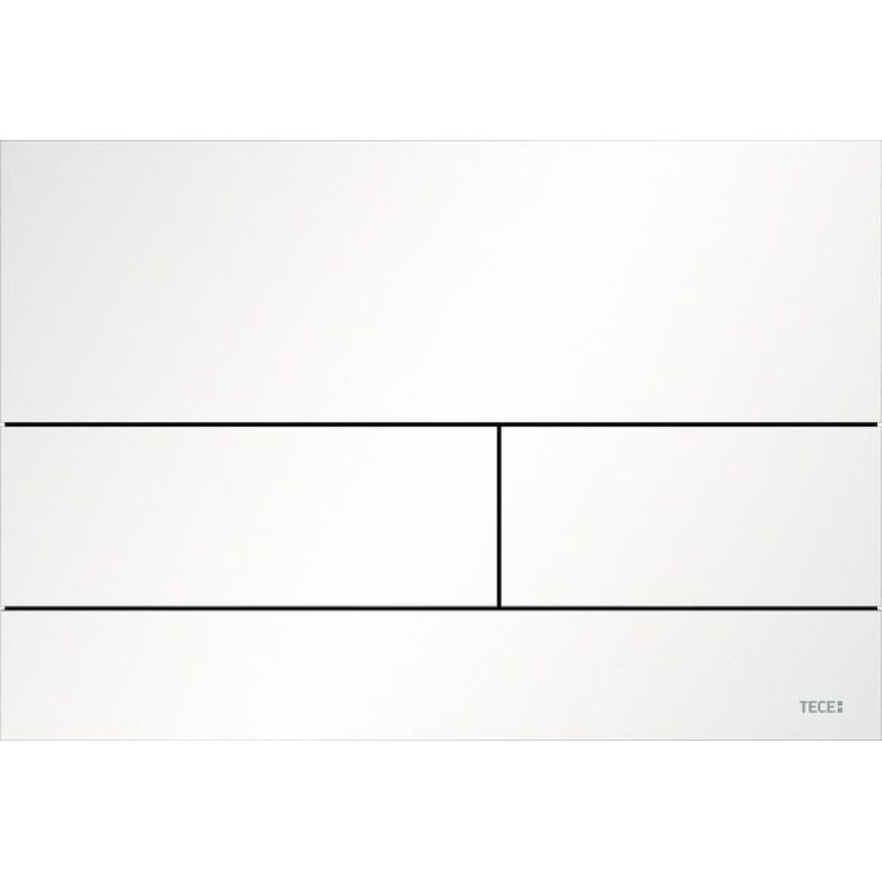 Tece square II WC plāksne (9240834) balta matēta