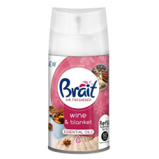 Brait Gaisa atsvaidzinātājs dozatoram 250ml Brait Wine&Blanket