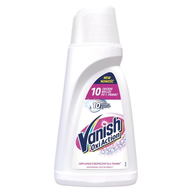 Vanish Līdzeklis traipu noņemšanai Vanish Oxi Action White 1l