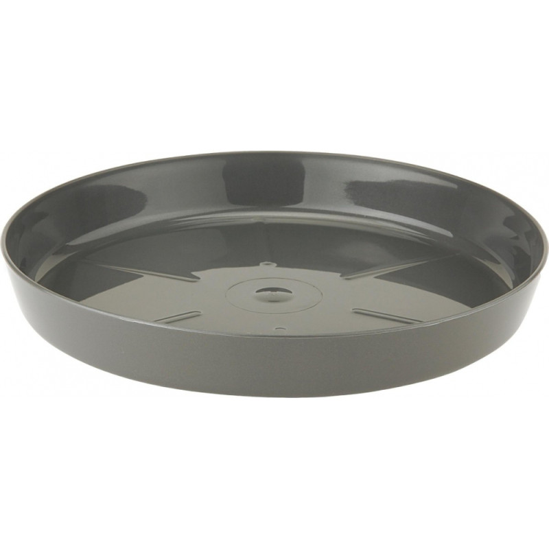 Lamela Paliktnis puķu podam 170mm, antracīts