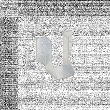 DMX Stiprinājums-kurpe WB20 64x128x75x2mm brusu,siju ārējais