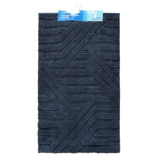 Baltic Aqua Vannas istabas paklājiņš 70x120cm Square, pelēks