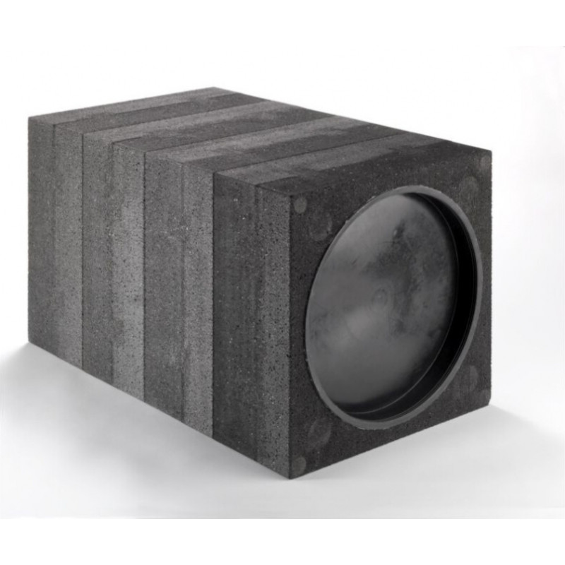 Zehnder Kvadrātveida sienas montāžas caurule, 268 mm x 268 mm, garums 600 mm