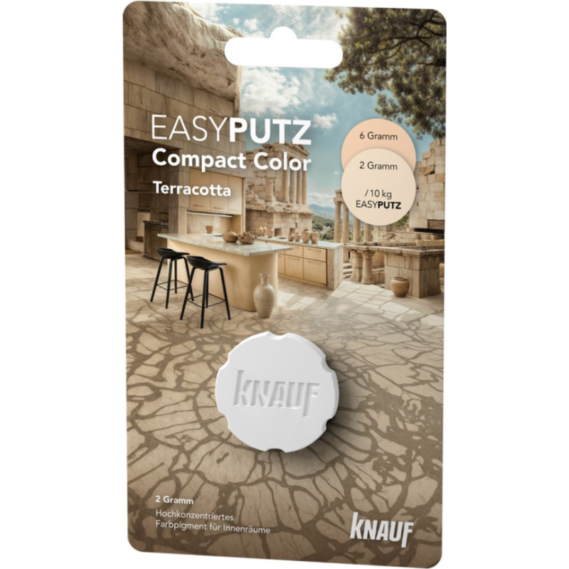 Knauf Compact Color Granulēts krāsas pigments, terakota, 2g