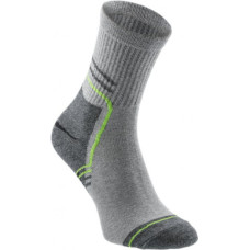 Hogert Garās zeķes, gaiši pelēkas/zaļas, 45-46 izmērs, 3 pāri, HT5K453-1-45-46, HOGERT