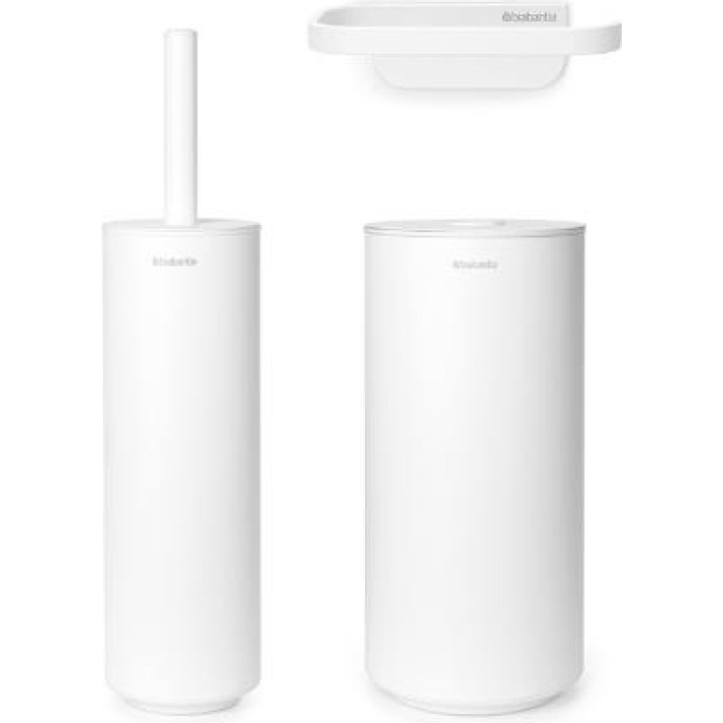 Brabantia tualetes piederumu komplekts MindSet, mineral fresh white