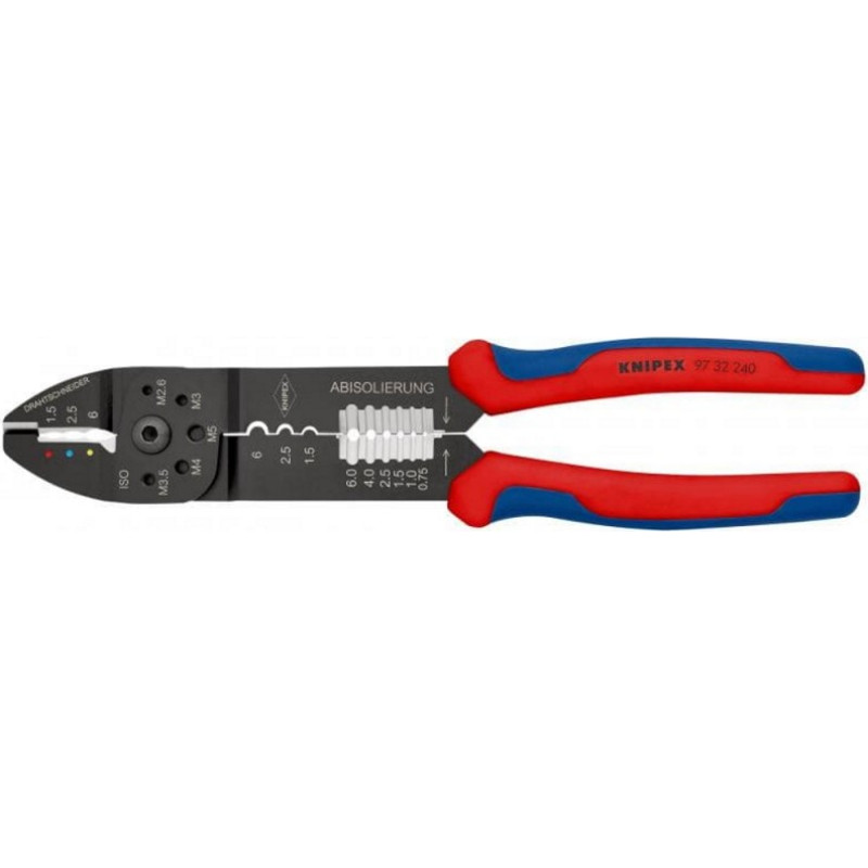 Knipex Antgalių užspaudimo replės KNIPEX 9732240