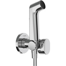 Hansgrohe rokas dušas komplekta Bidette 1jet S EcoSmart virsapmetuma daļa, hroms